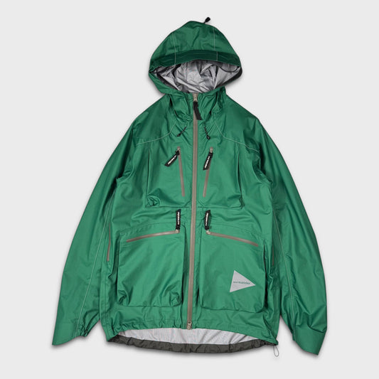 And Wander Pertex Field Water-Resistant Jacket M