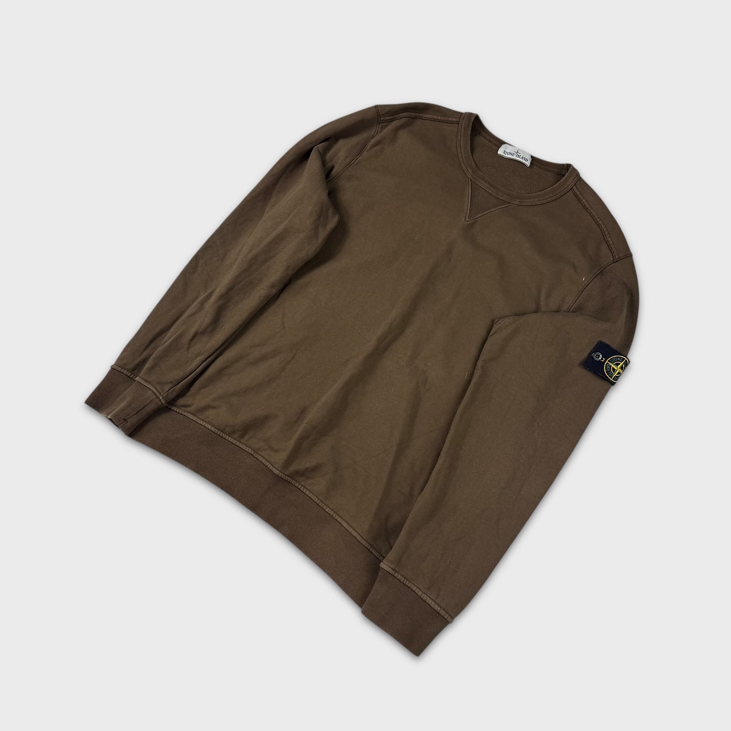 Stone Island Deep Olive Crewneck XXL