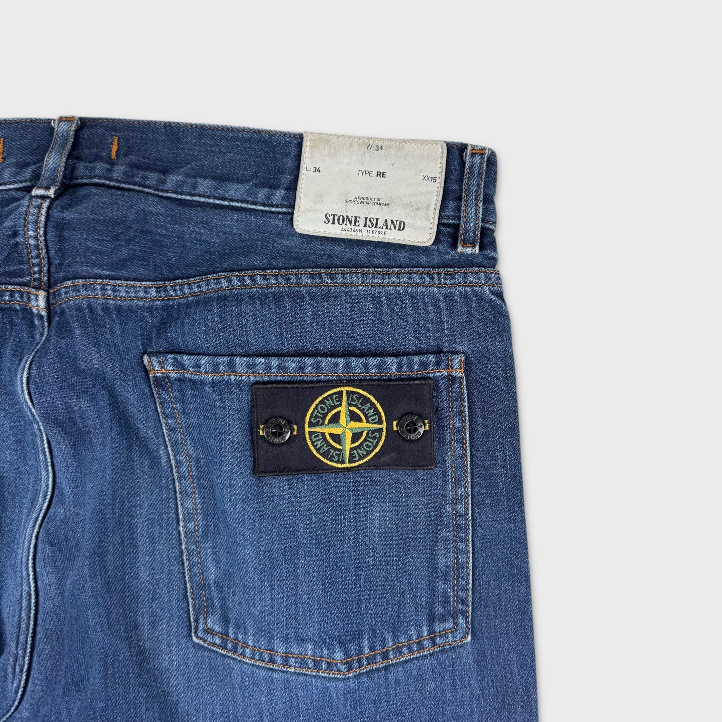 Stone Island Blue Denim Jeans W34