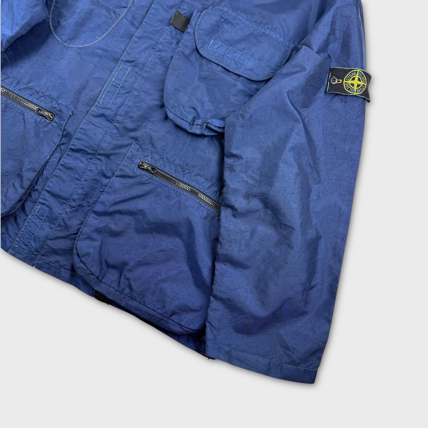 Stone Island 1995 ‘D-Ring’ Formula Steel Jacket XXL