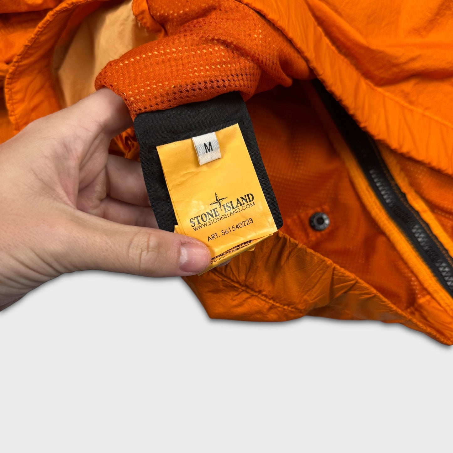 Stone Island Orange Membrana TC Jacket M