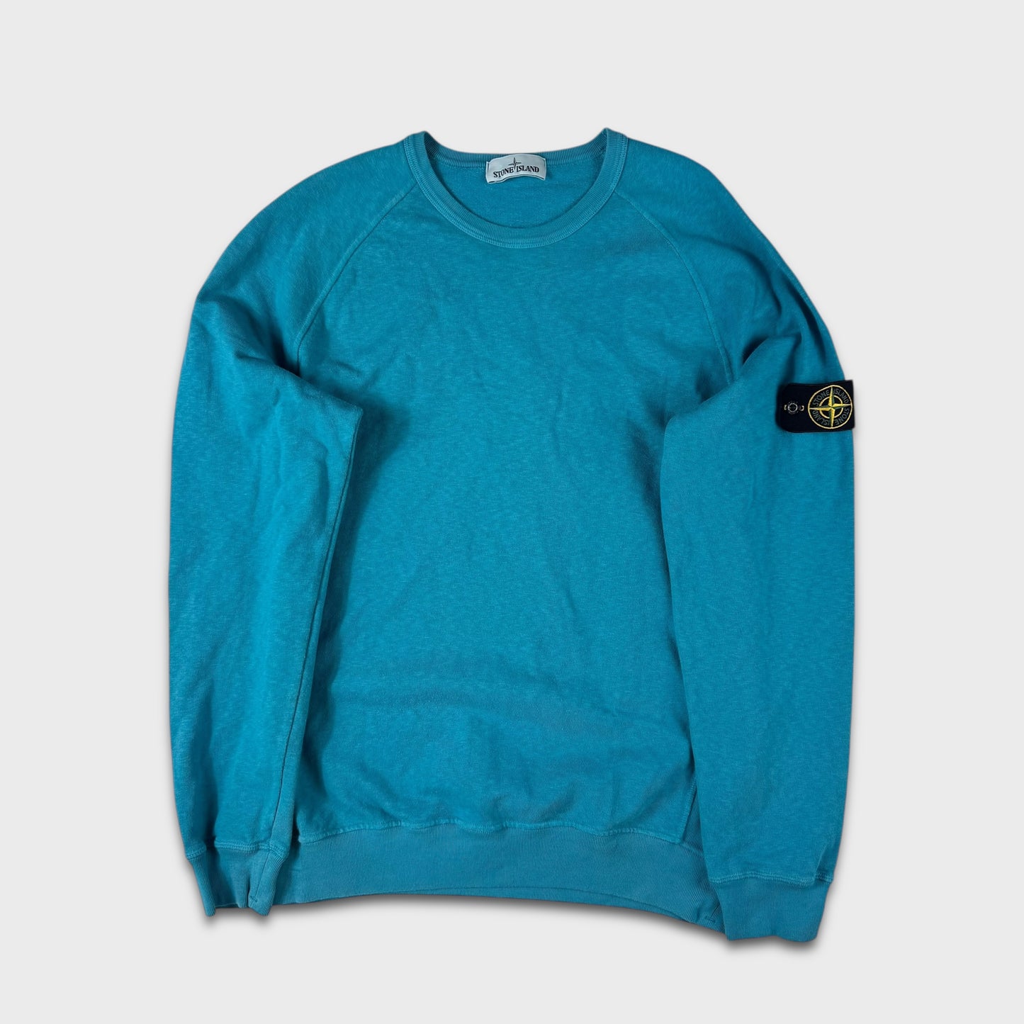 Stone Island Turquoise Crewneck XL