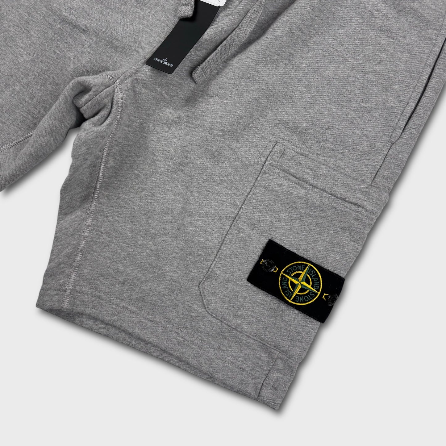 Stone Island Grey Cotton Shorts BNWT M