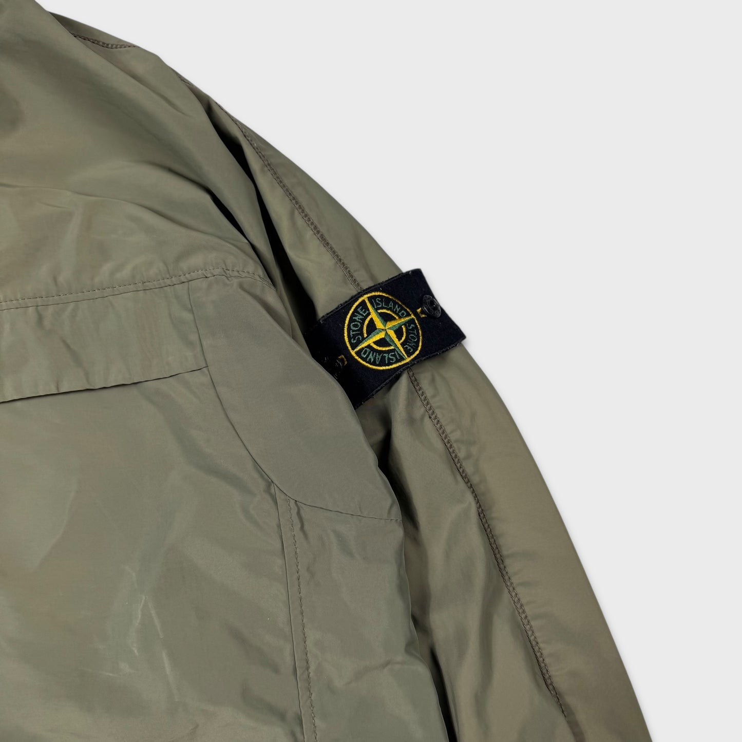 Stone Island Olive Micro Reps Jacket L