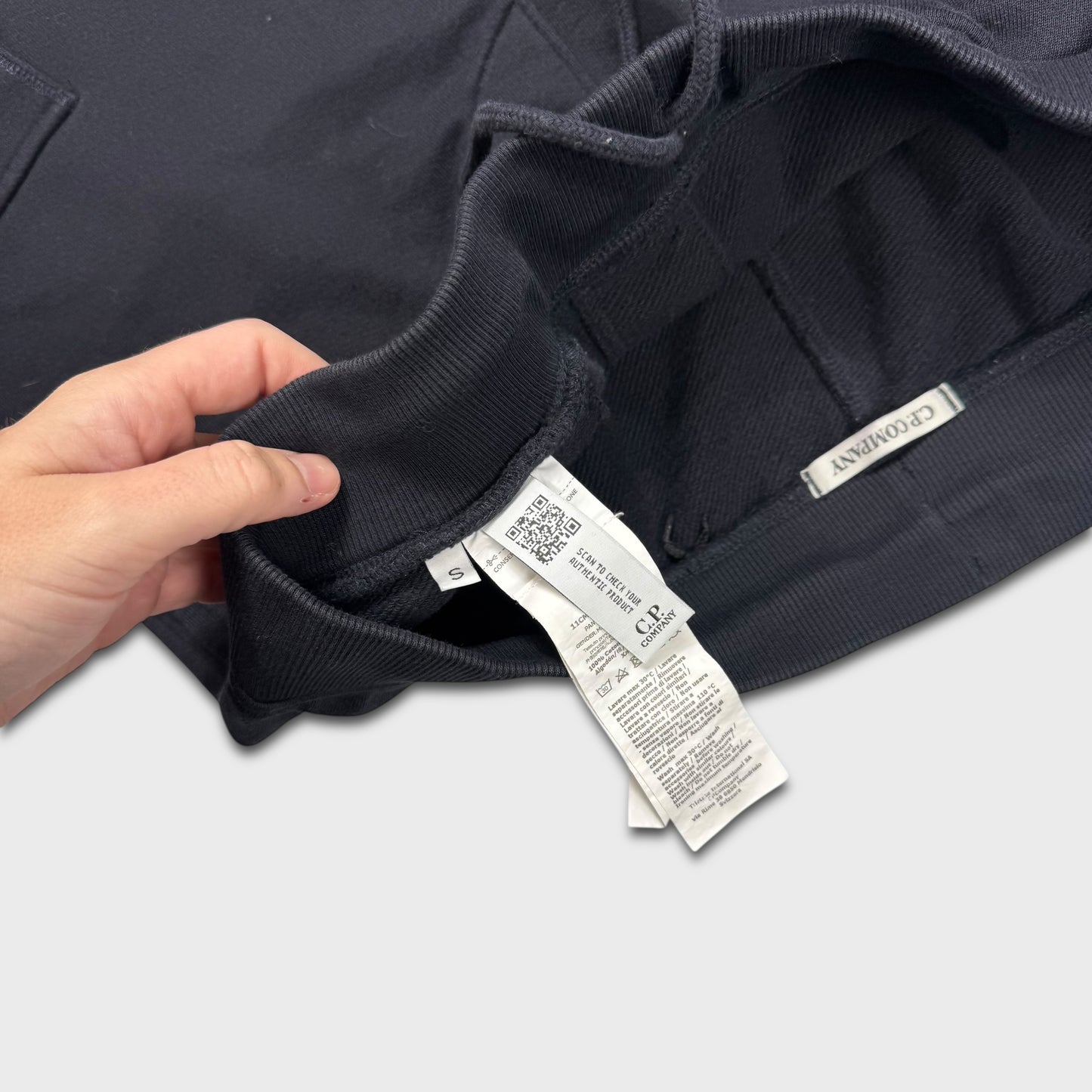 CP Company Deep Navy Lens Joggers S