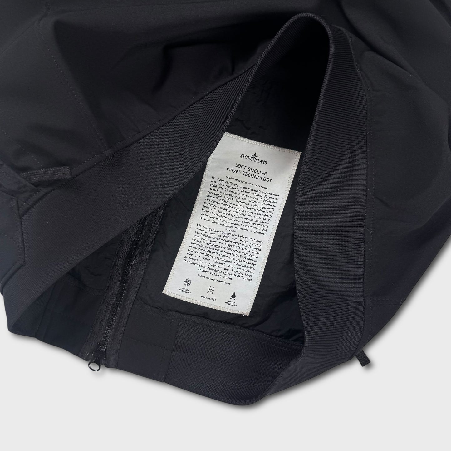 Stone Island e-Dye Soft Shell Technology Jacket L