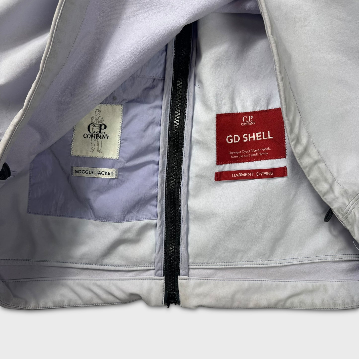 CP Company Lavender / Lilac GDP Goggle Shell Jacket XL