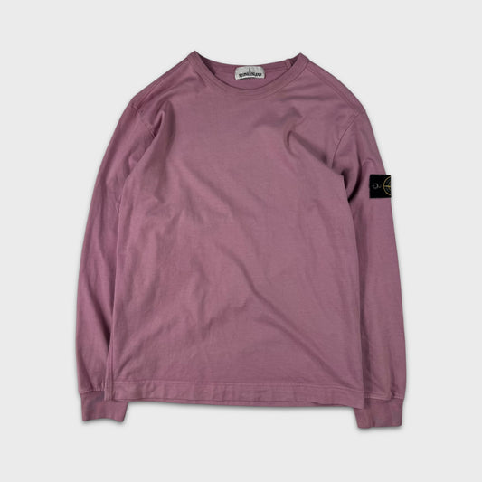 Stone Island Pink Crewneck Sweatshirt M