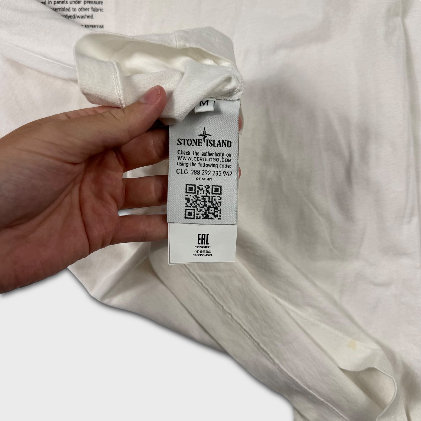 Stone Island Archivio ‘Poly Fleet’ Longsleeve T-Shirt M