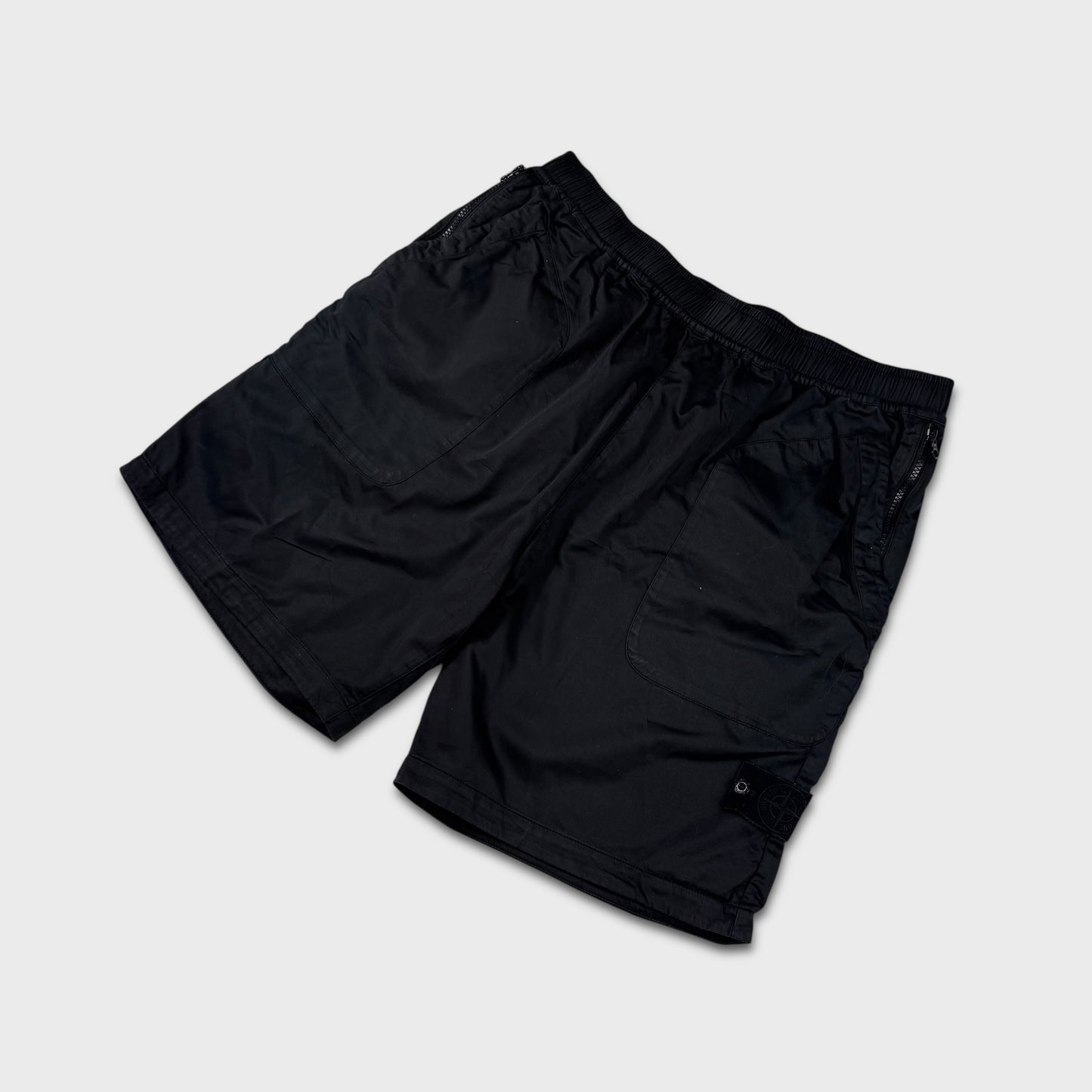 Stone Island Black Ghost Cargo Shorts W36