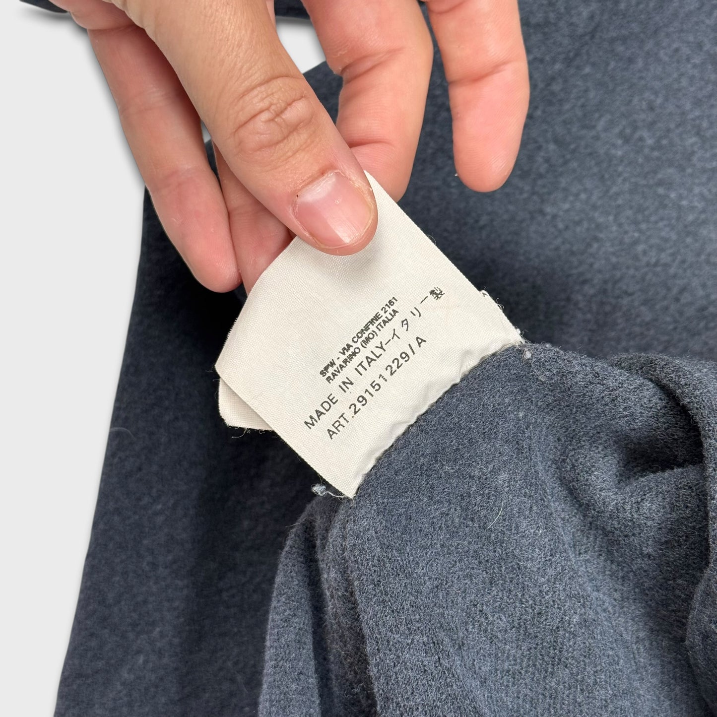 Stone Island AW1998 Wool Pullover Overshirt XL