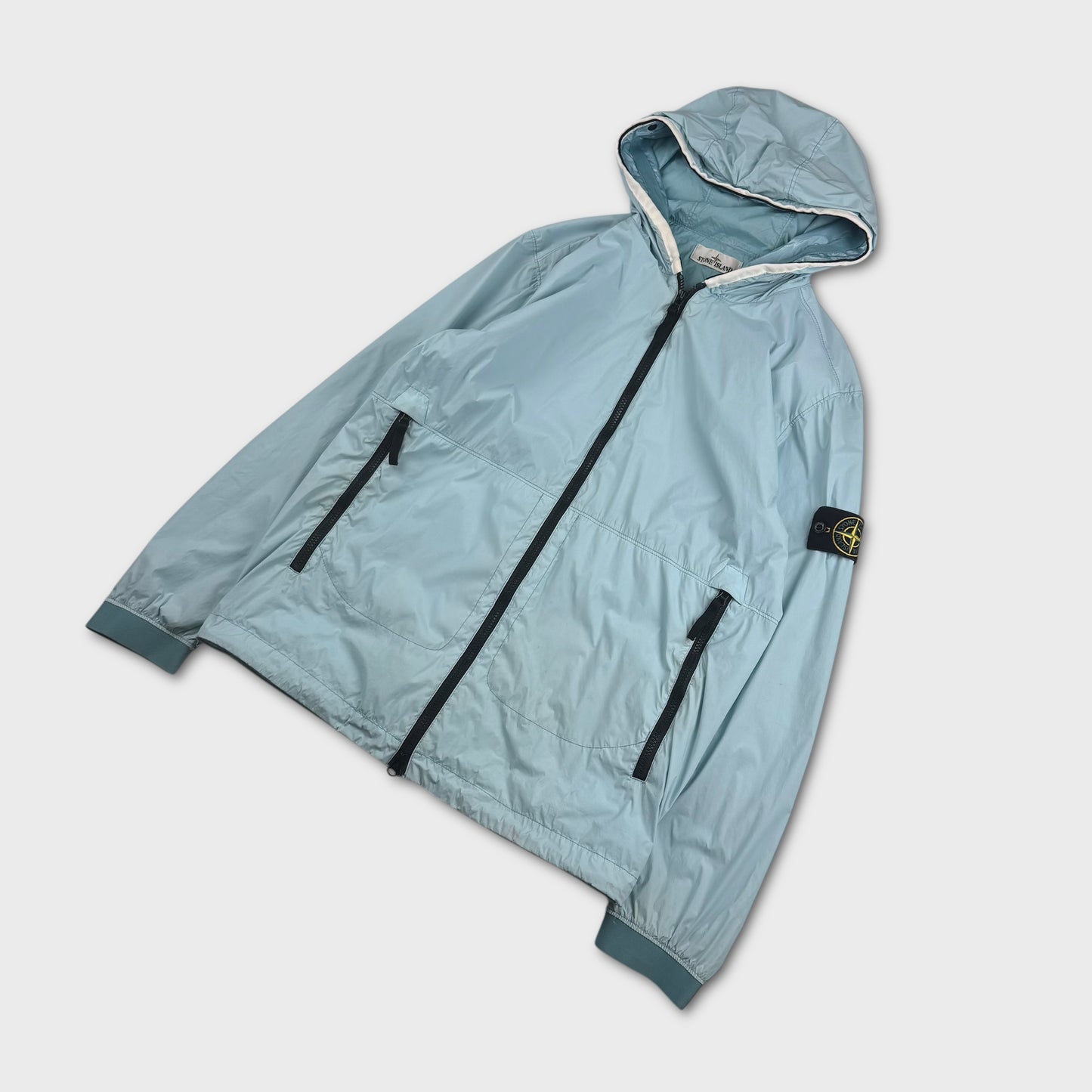 Stone Island Baby Blue Skin Touch Jacket M