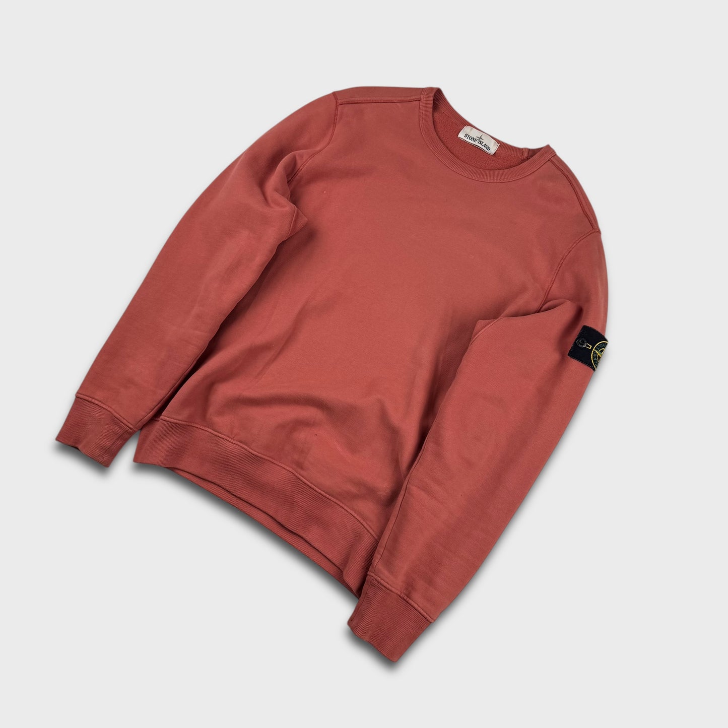 Stone Island Burnt Red Crewneck M