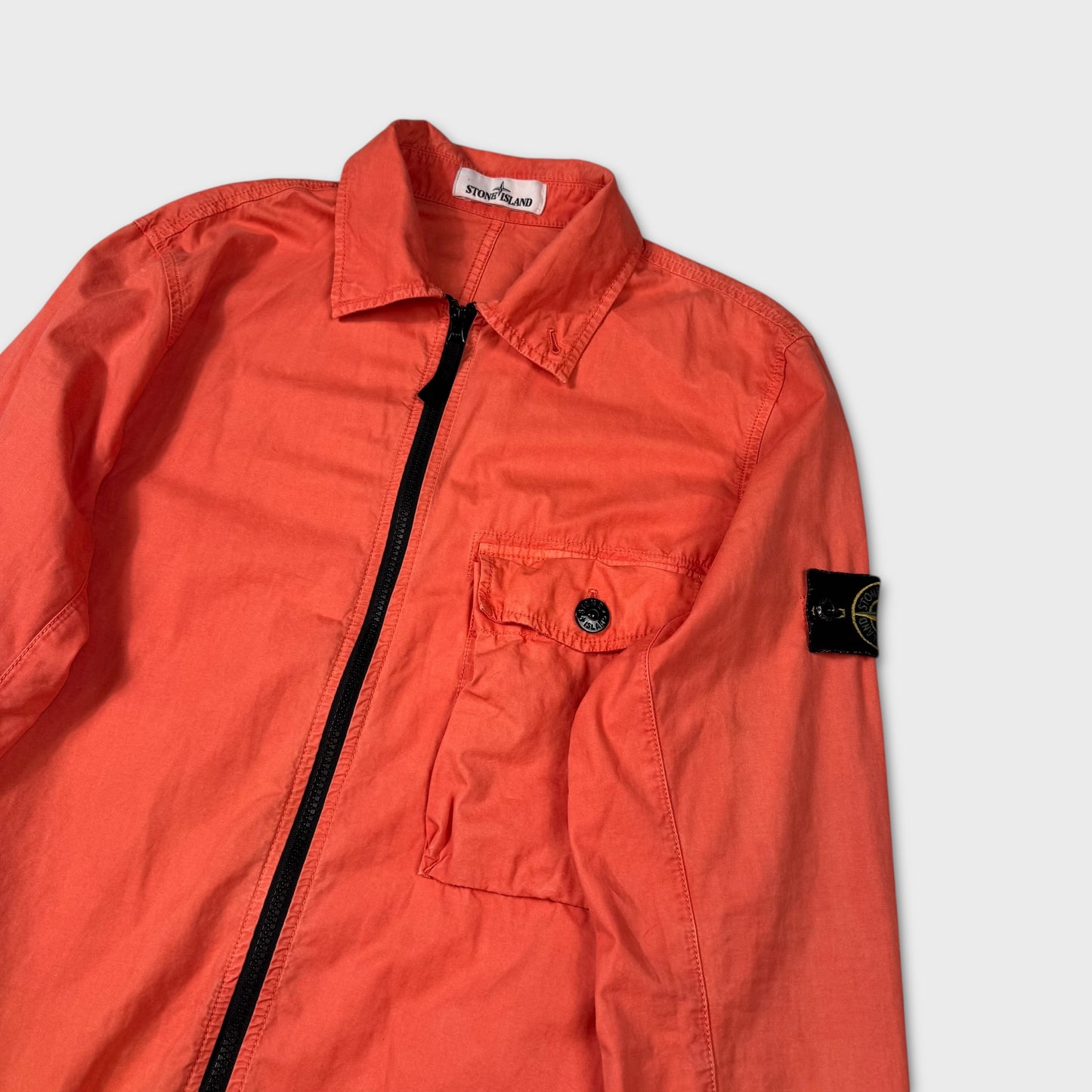 Stone Island Coral Full Zip Overshirt M