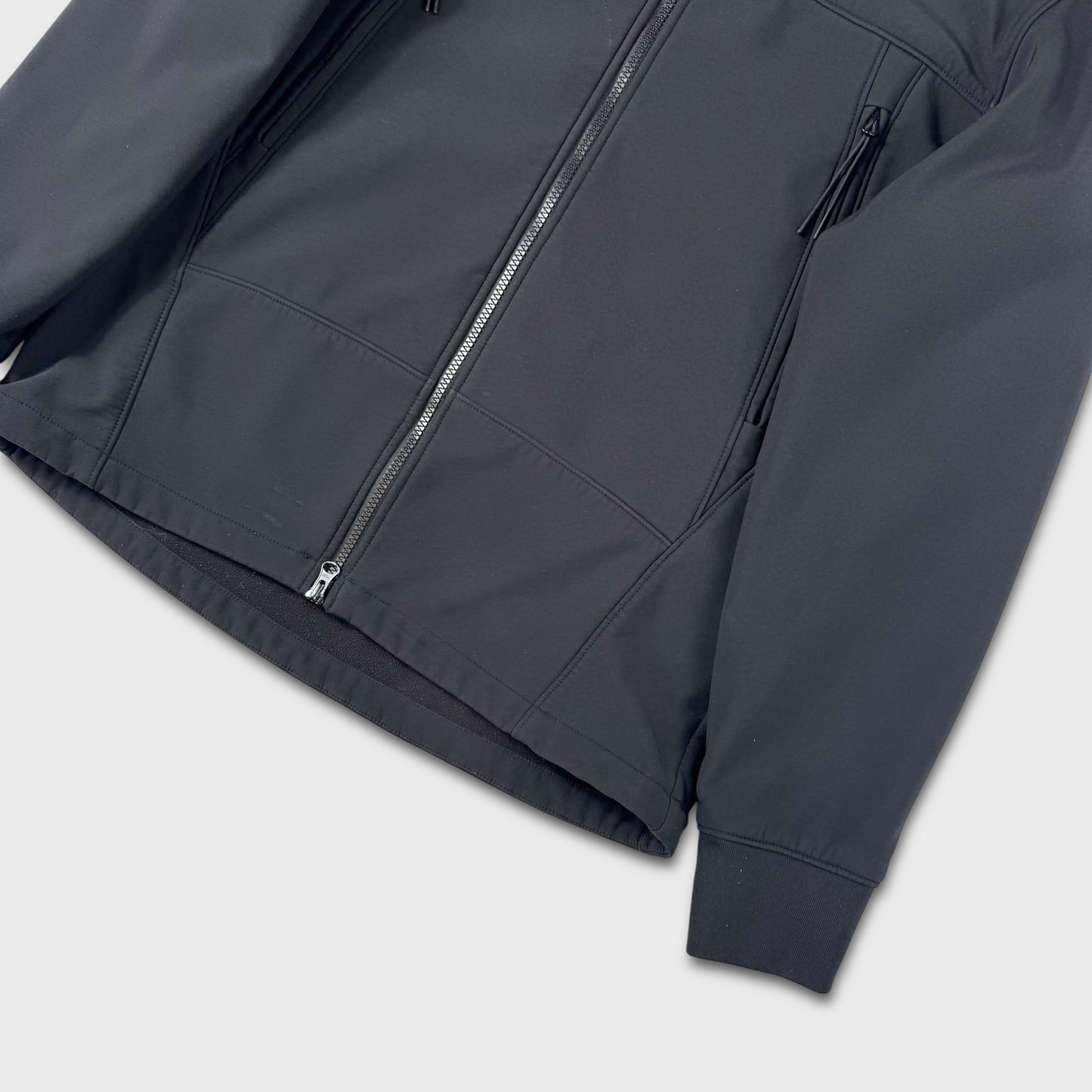CP Company Black Goggle Soft Shell Jacket L