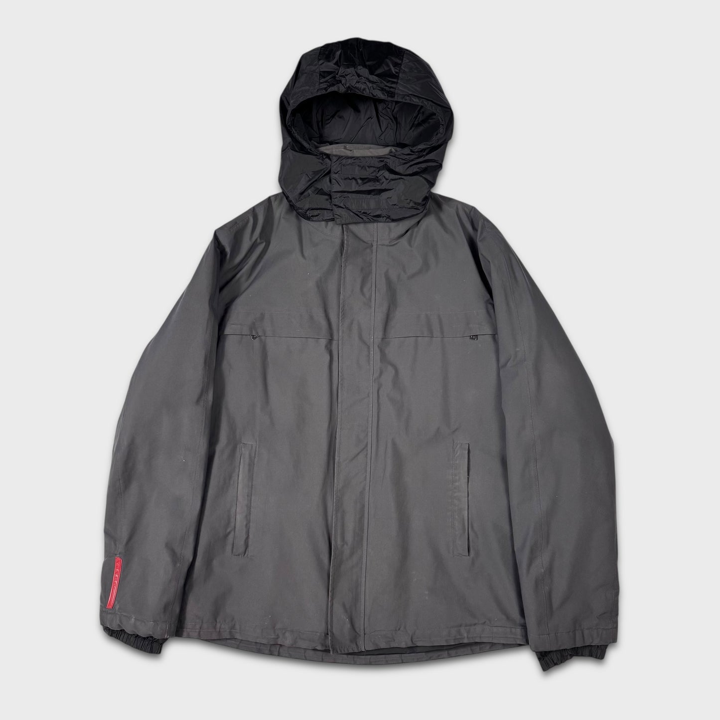Prada Sport Goretex Hooded Ski Jacket XL