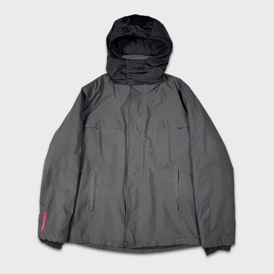 Prada Sport Goretex Hooded Ski Jacket XL