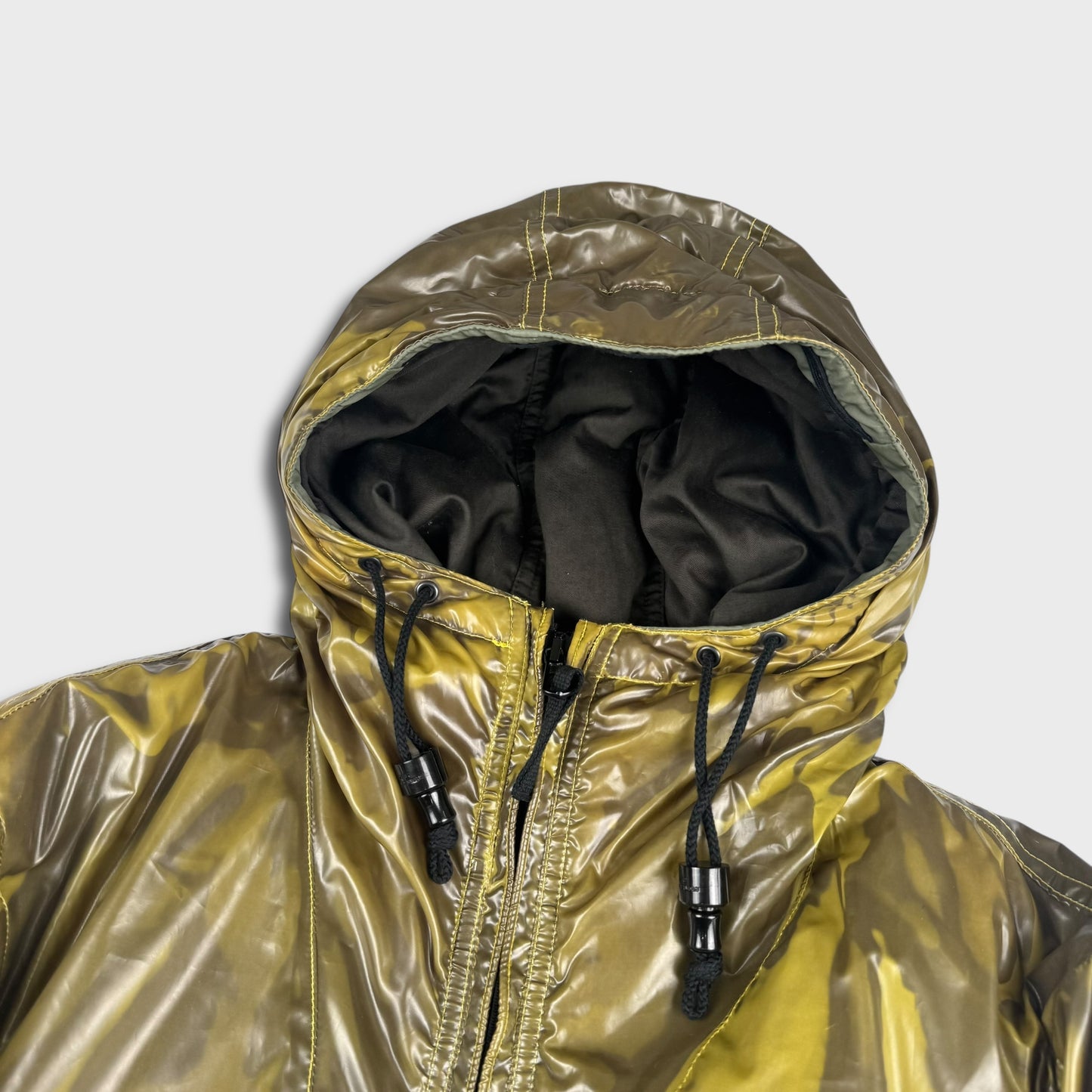Stone Island ‘Ice Jacket’ Down Yellow / Brown M