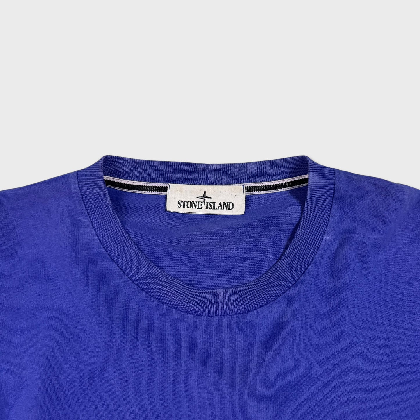 Stone Island Blue Graphic T-Shirt L