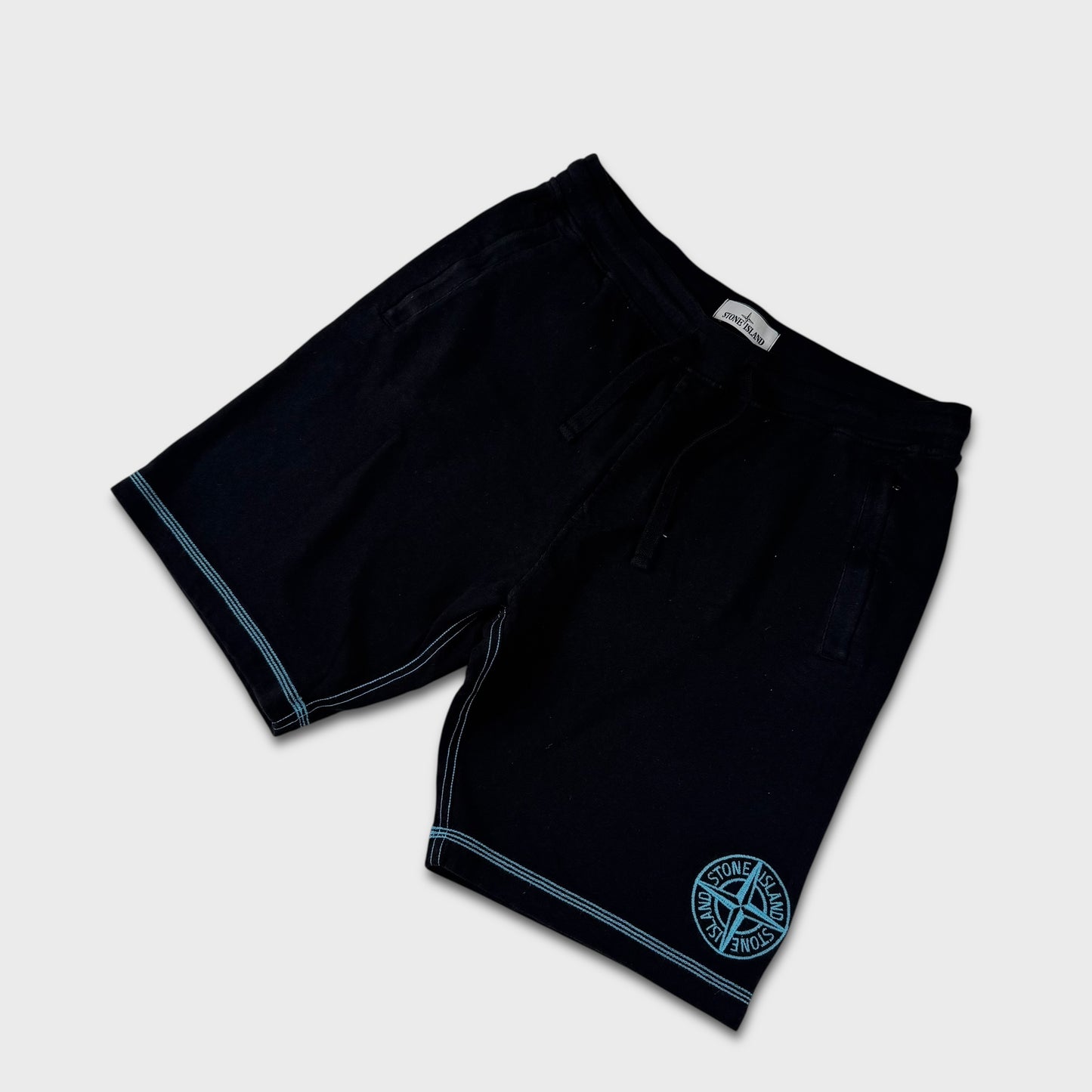 Stone Island Compass Stitch Cotton Shorts XL