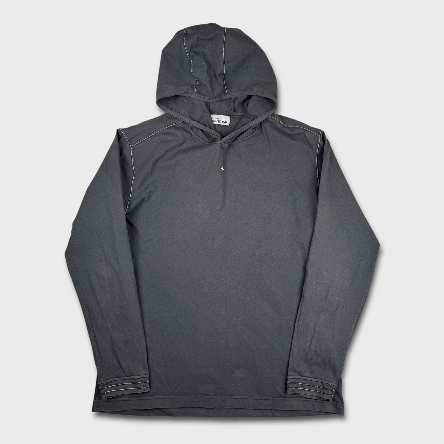 Stone Island Stellina / Spellout Hooded Top L