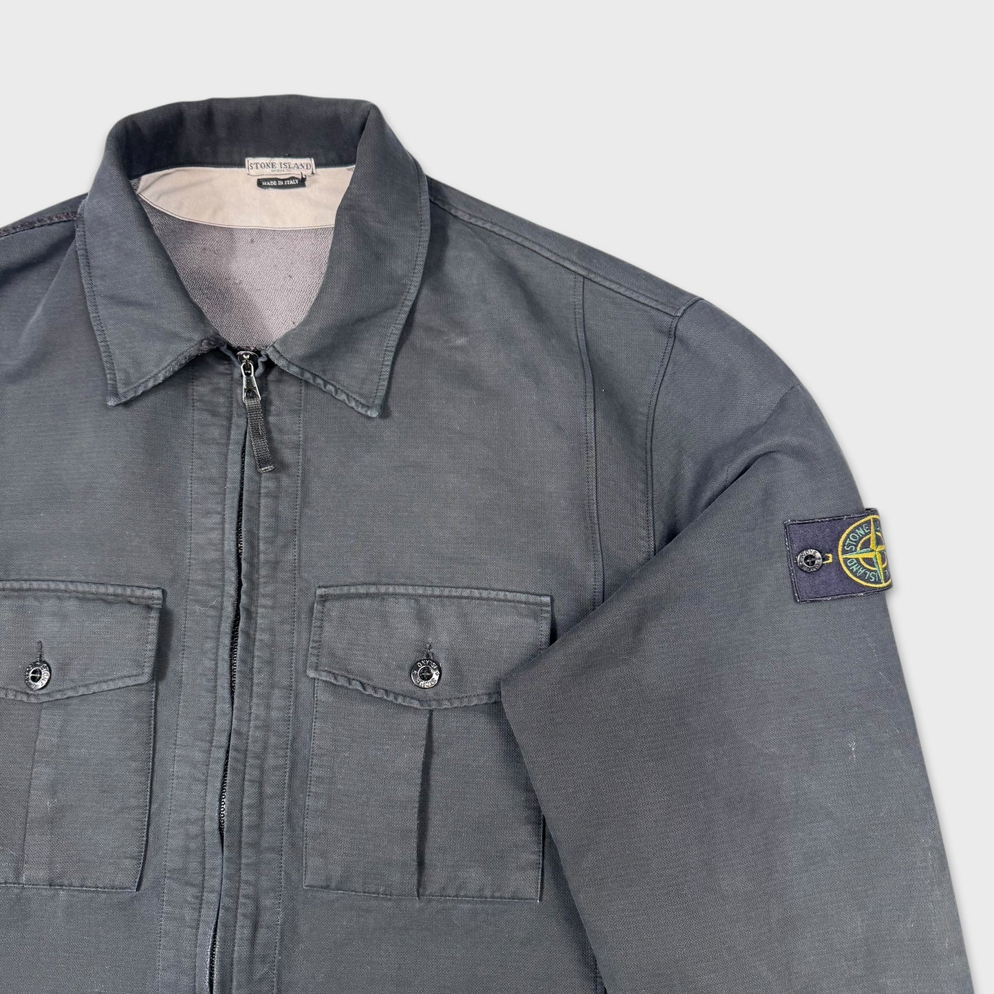 Stone Island 2004 Heavy Cotton Overshirt Jacket XL