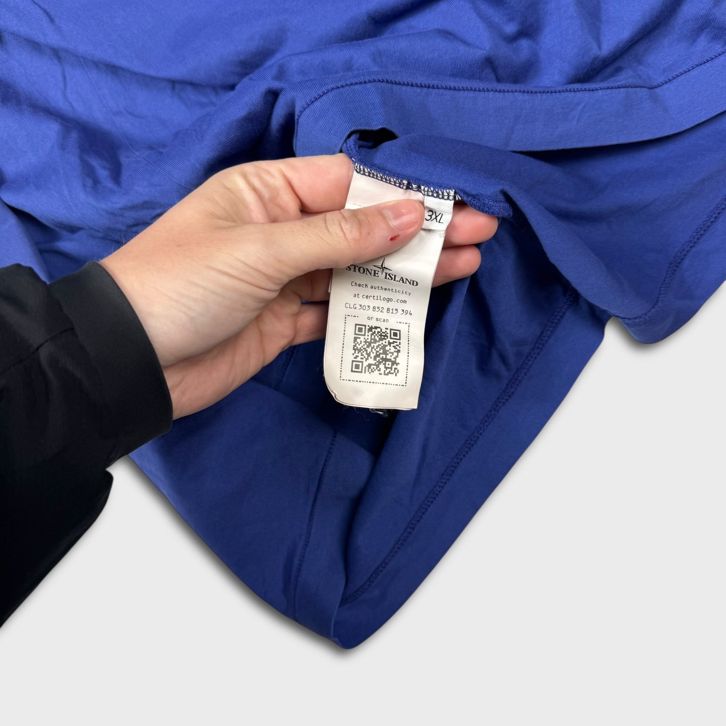 Stone Island Royal Blue Compass Logo T-Shirt 3XL