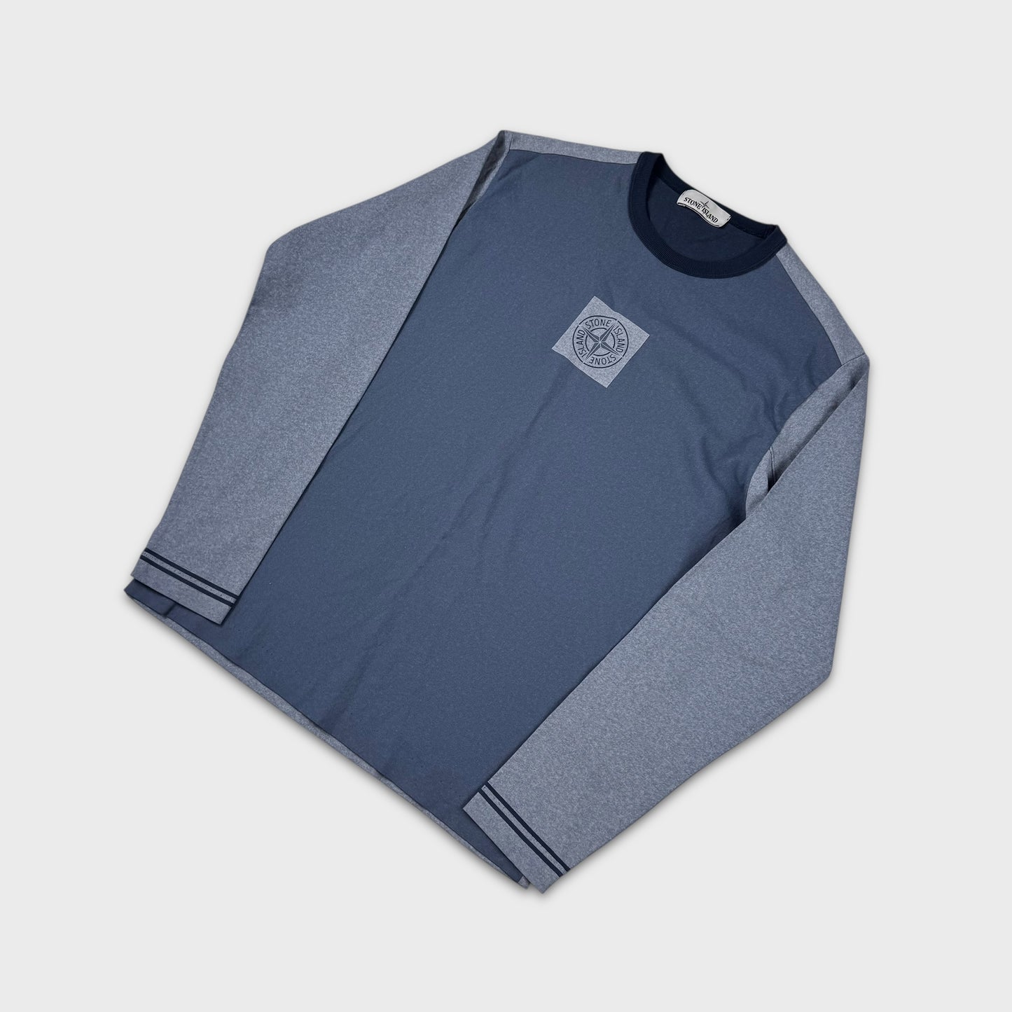 Stone Island Chalk Compass Longsleeve T-Shirt L