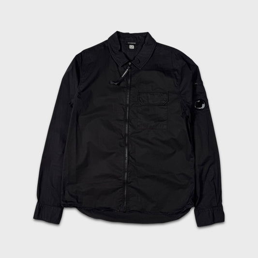 CP Company Black Lens Full Zip Overshirt L