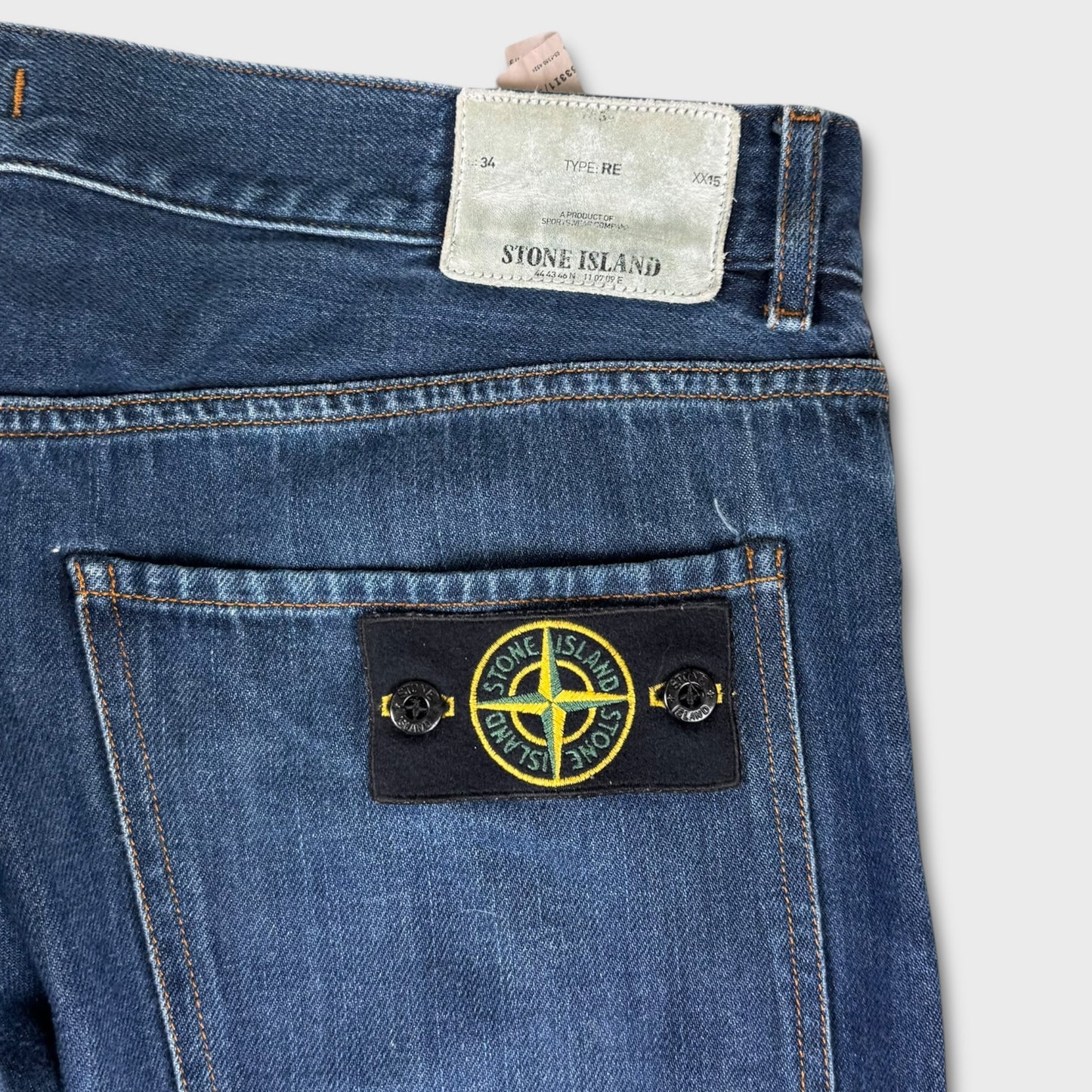 Stone Island Blue Denim Jeans W36