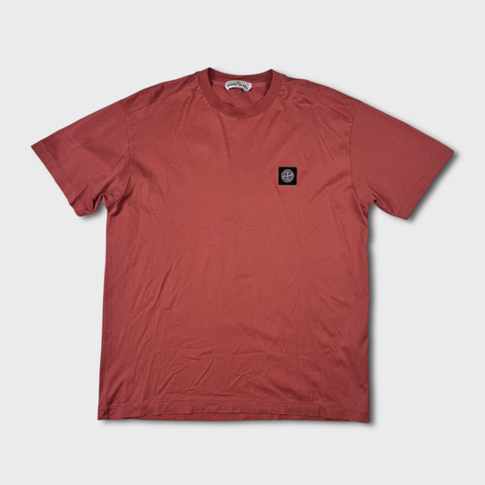 Stone Island Brick Red Compass T-Shirt XL