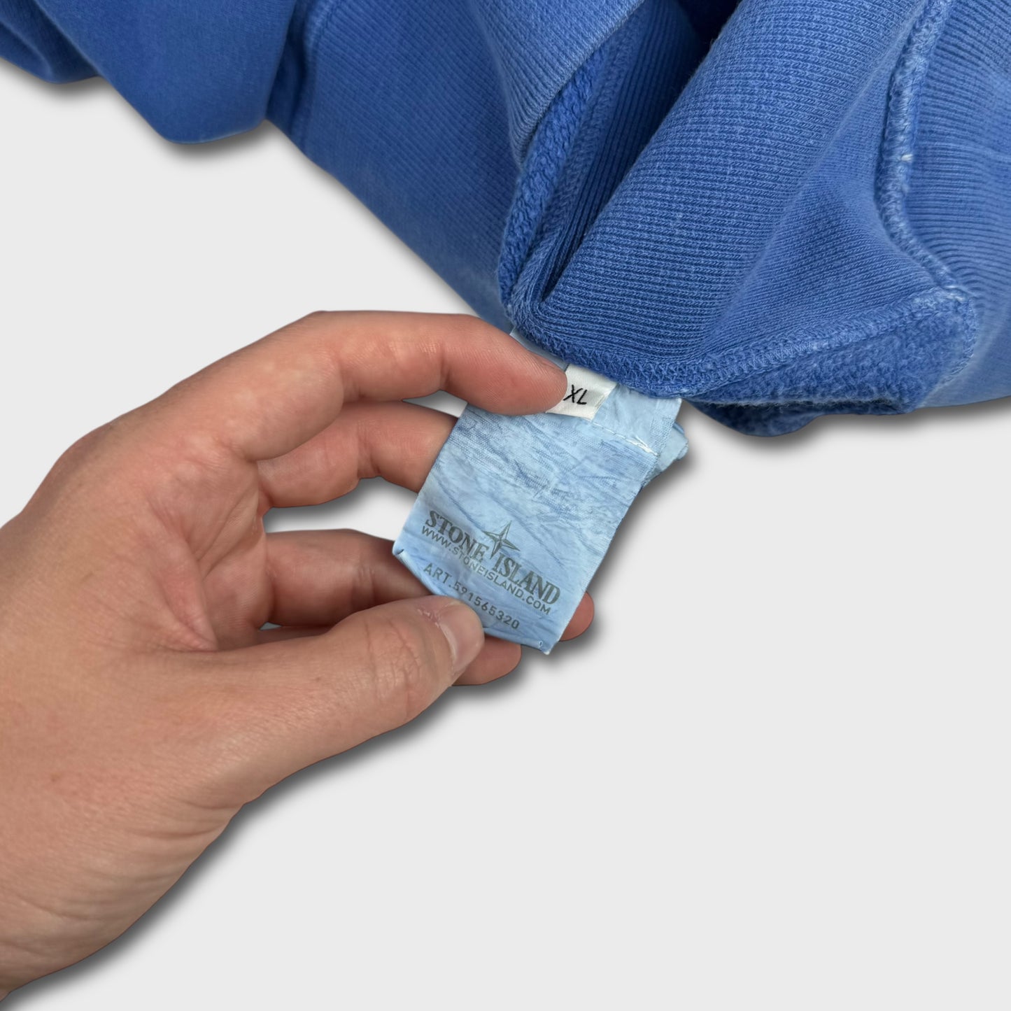 Stone Island Royal Blue Crewneck Sweatshirt L