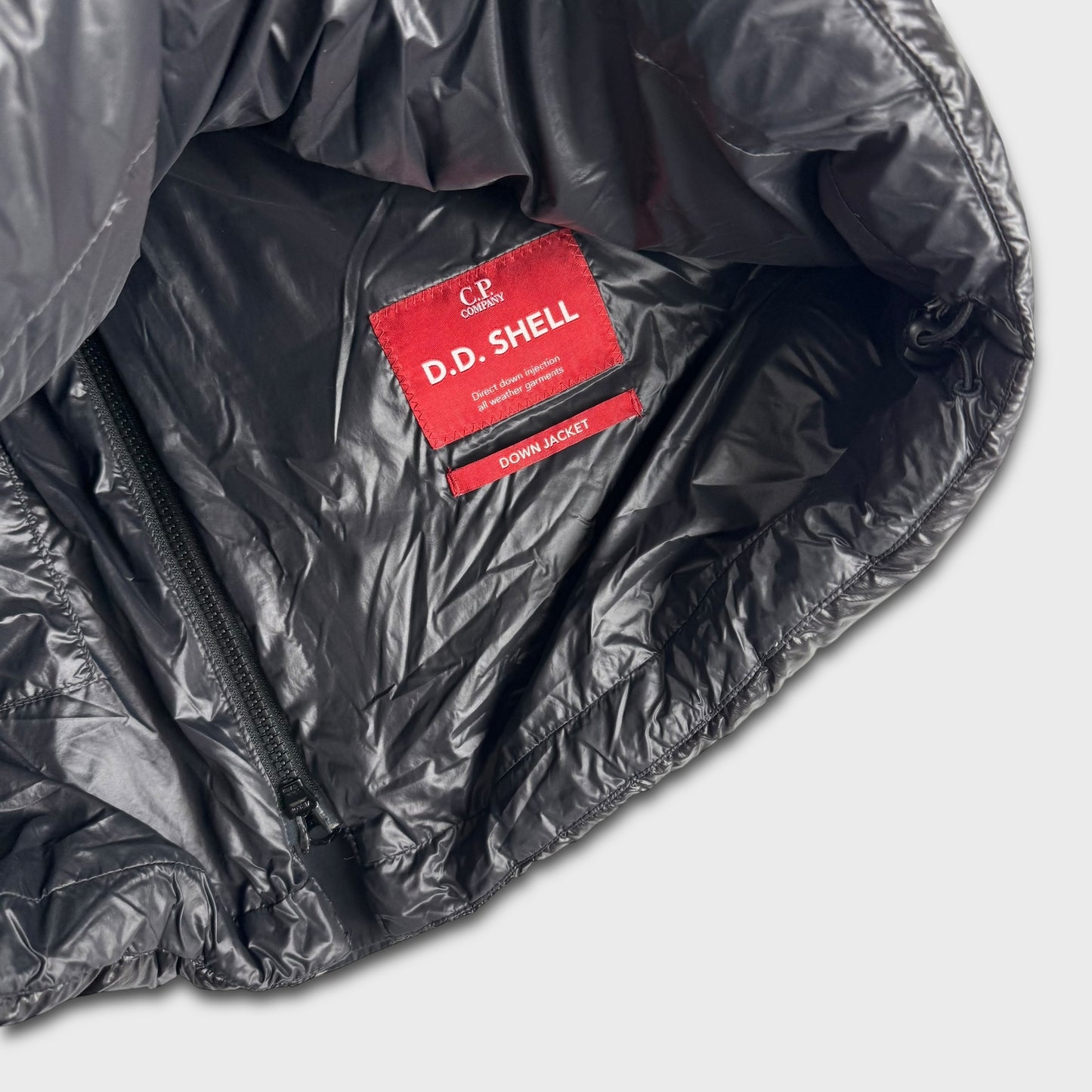 CP Company Black DD Shell Puffer Jacket M