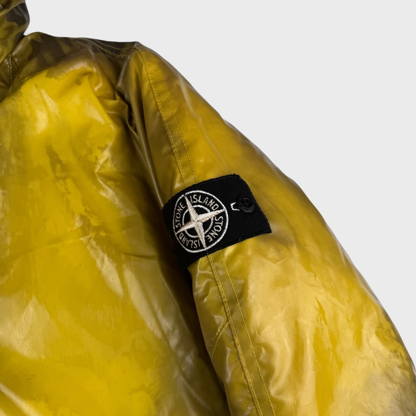 Stone Island ‘Ice Jacket’ Down Yellow / Brown M