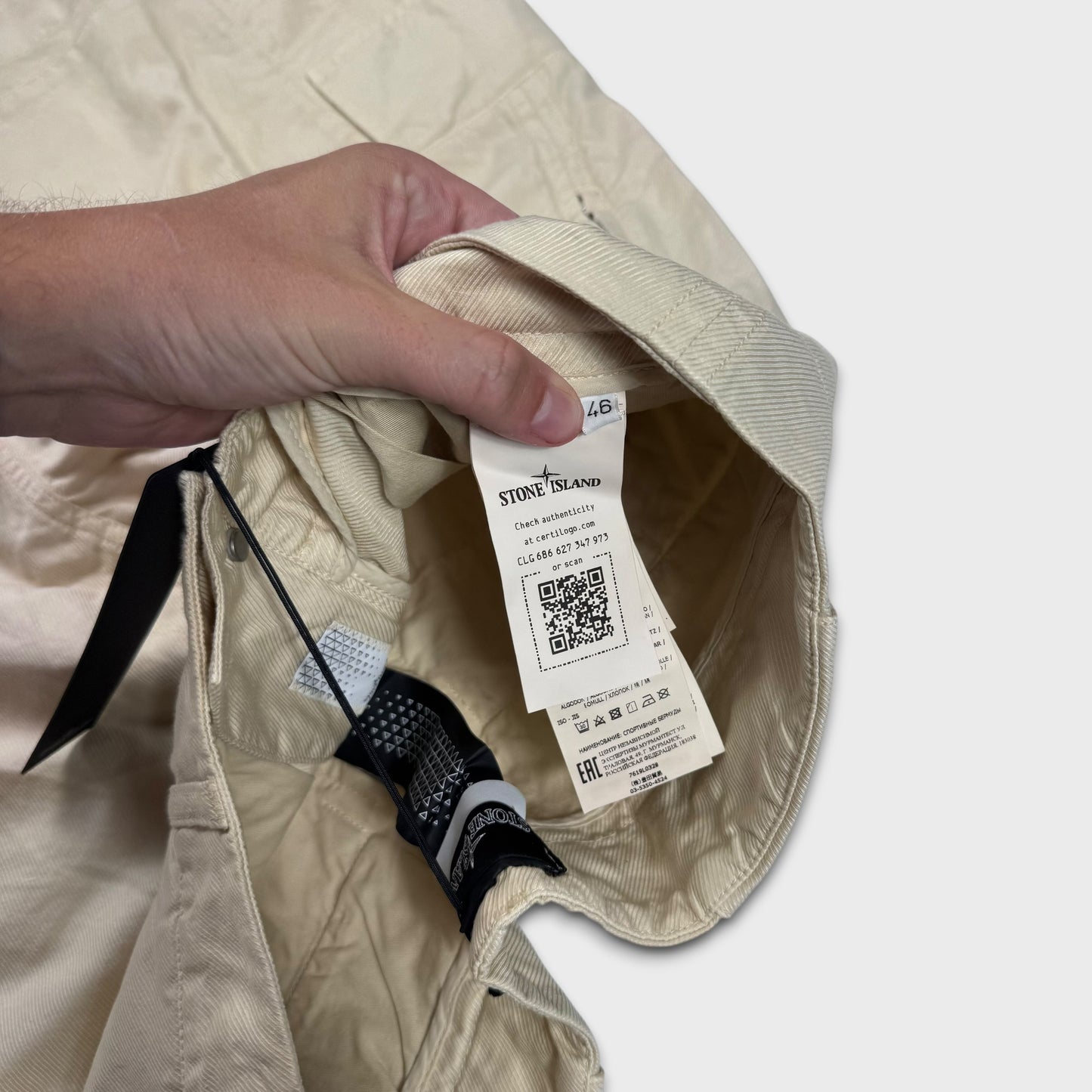 Stone Island Shadow Project Cargo Shorts BNWT W30