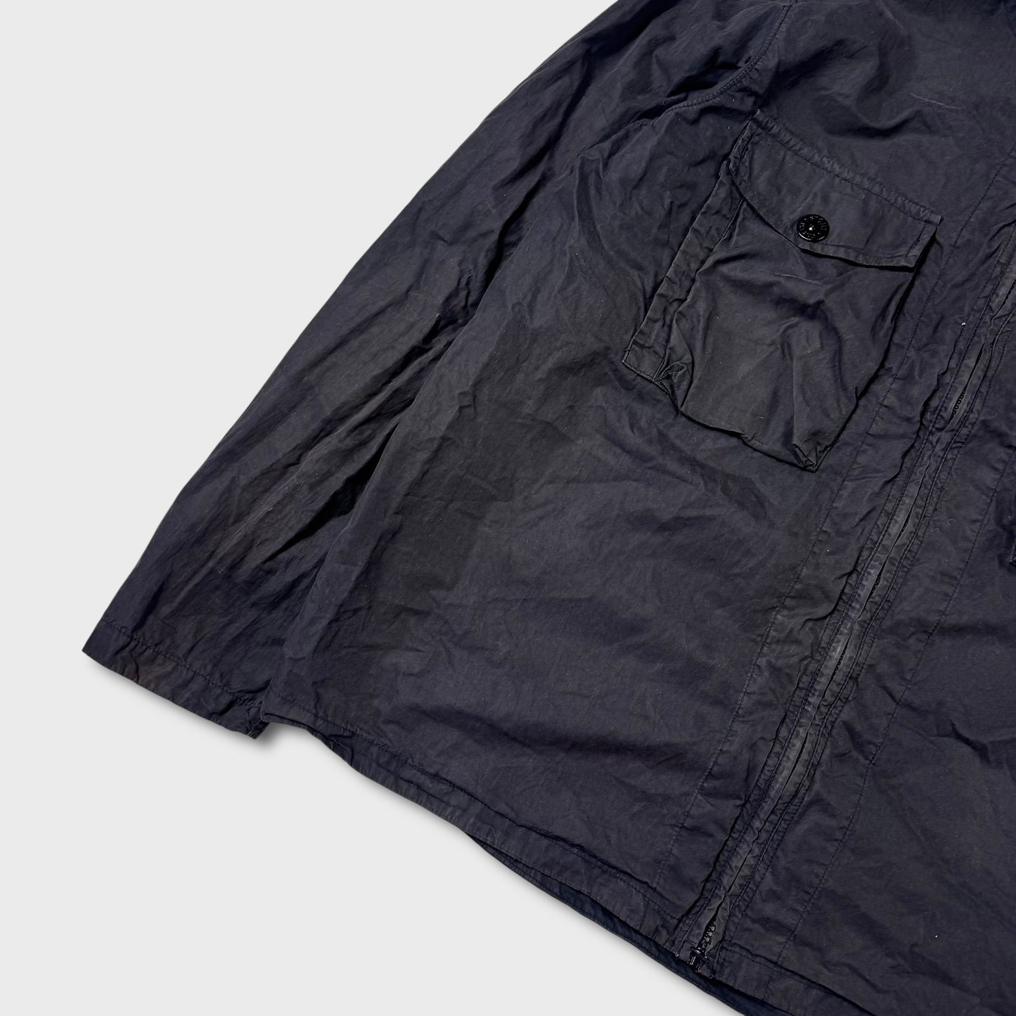 Stone Island Ghost Tela Crinkle Overshirt XL