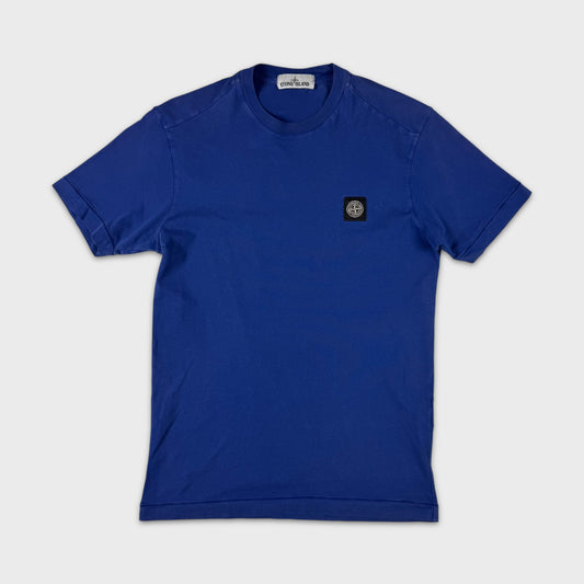 Stone Island Blue Compass Logo T-Shirt M