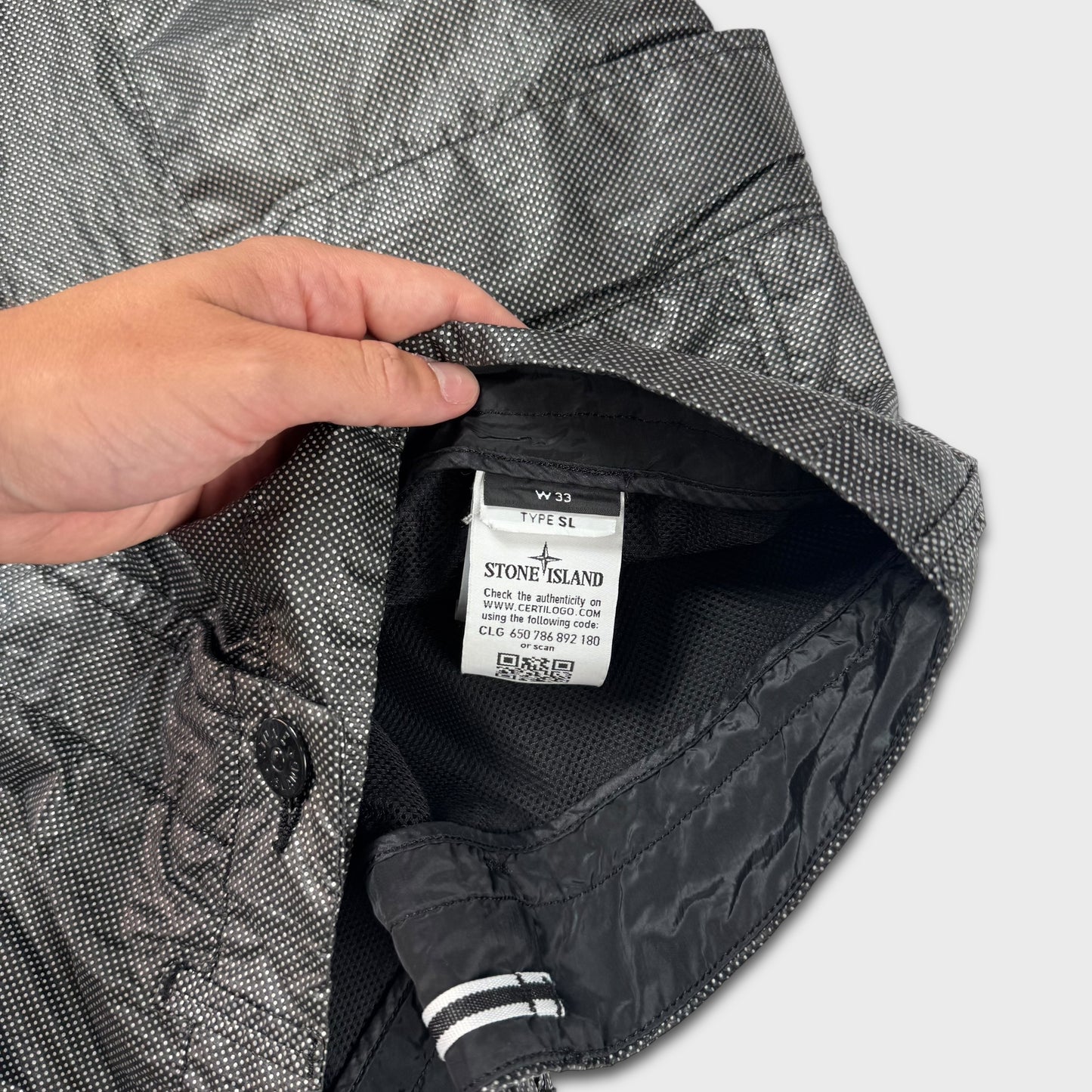 Stone Island Pixel Reflective Shorts W33