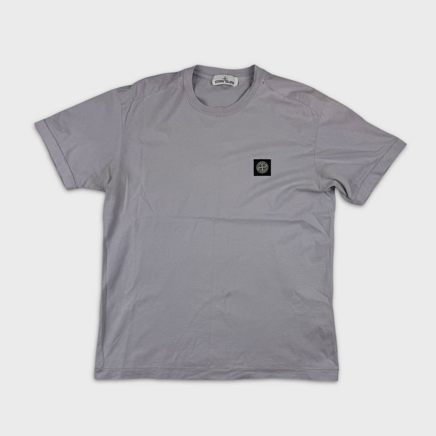 Stone Island Lavender Compass T-Shirt L