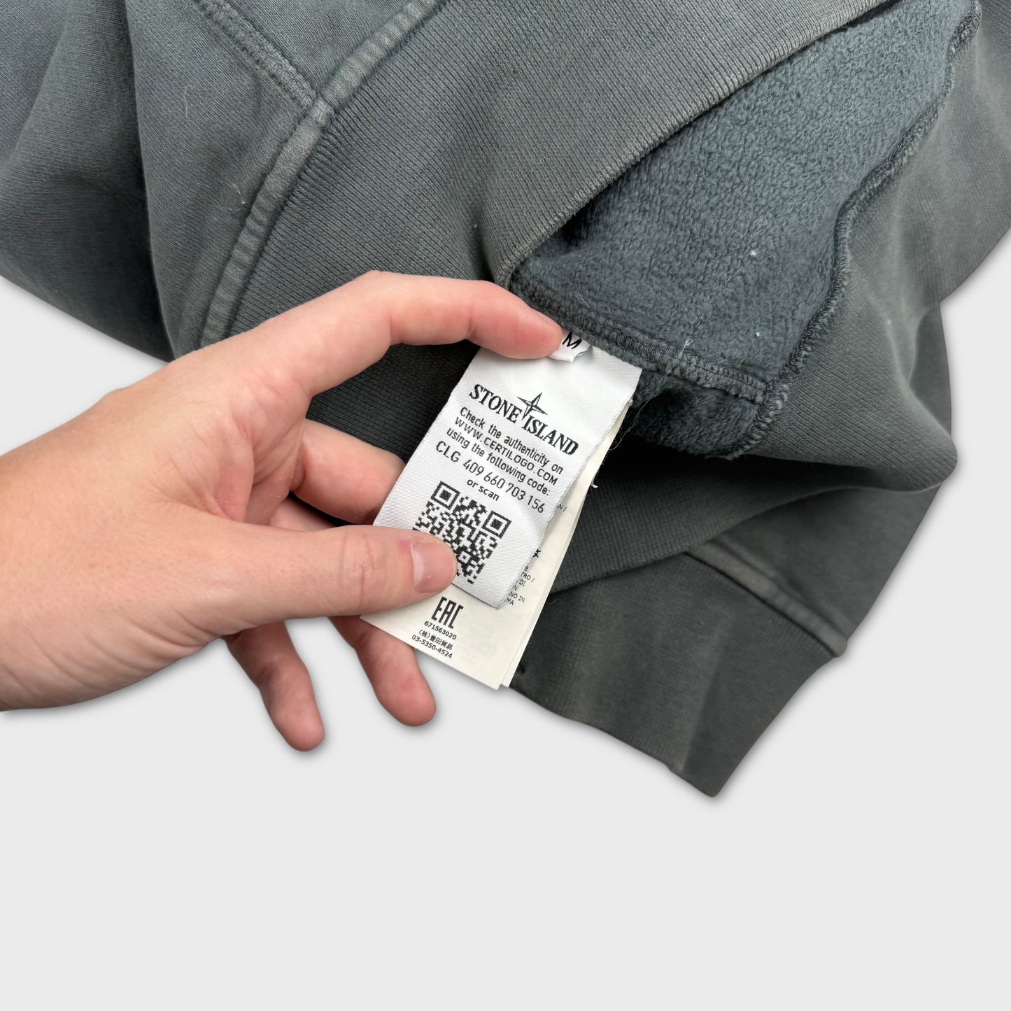 Stone Island Full Zip Packable Hoodie M