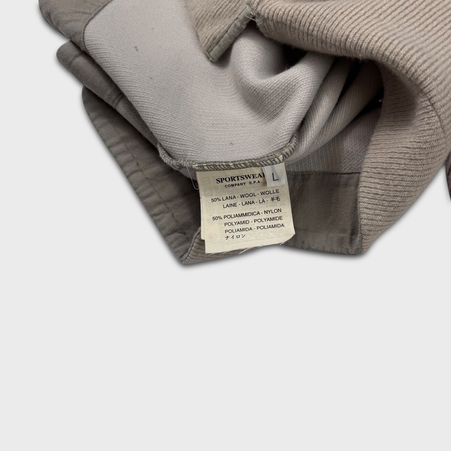 Stone Island ‘01 Ribbed Cotton Knit L