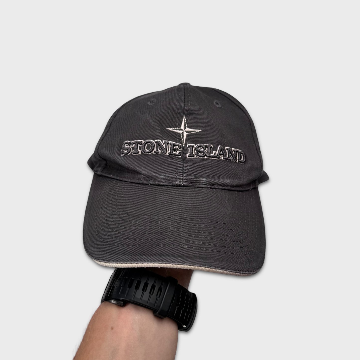Stone Island Vintage Grey Cap L