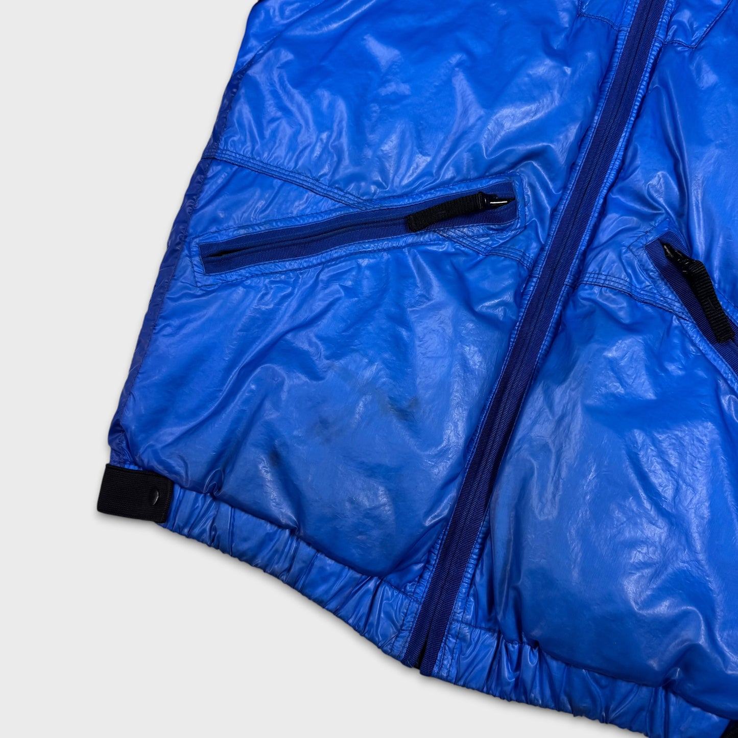 Stone Island 2008 Mesh Badge Goose Down Jacket L