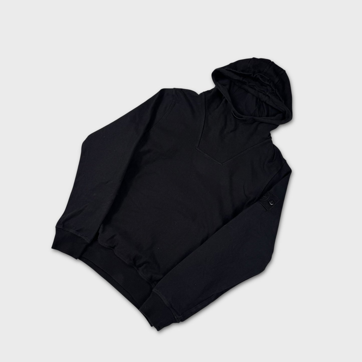Stone Island ‘Ghost’ Black Hoodie S