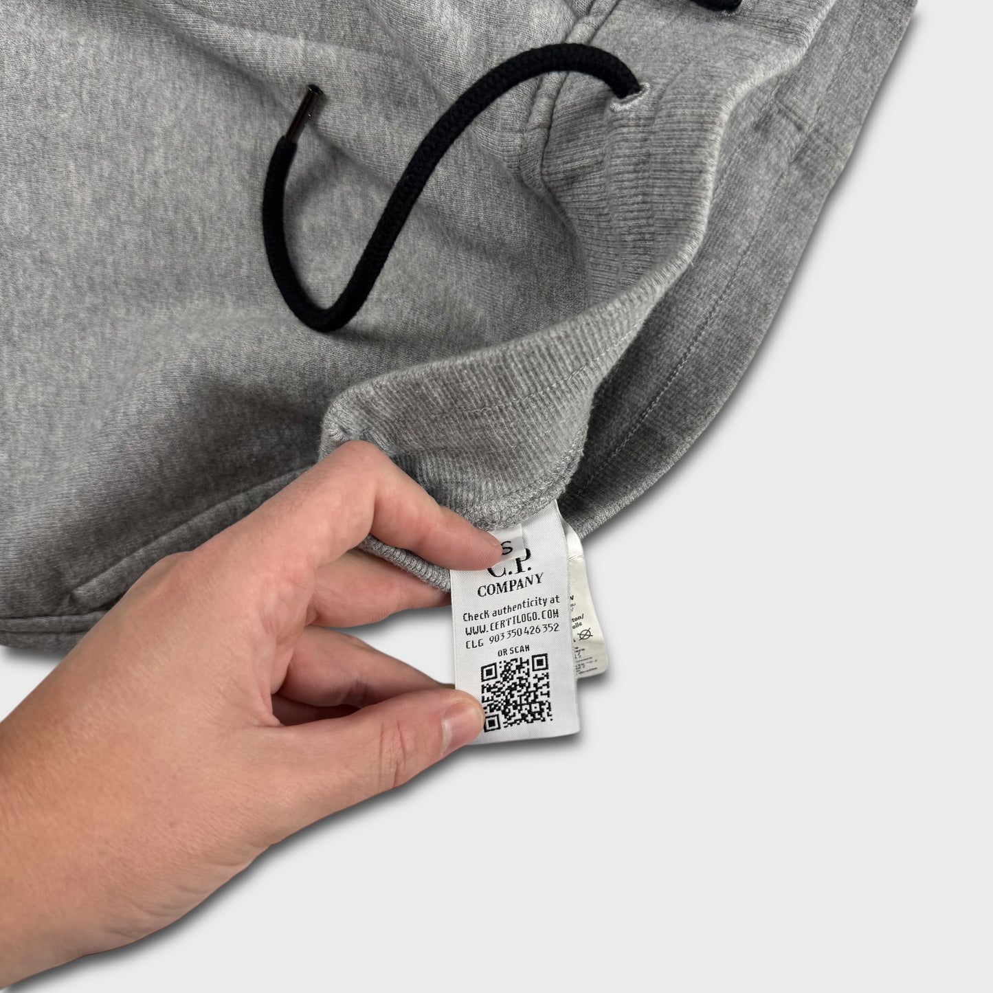 CP Company Grey Sweat Shorts S