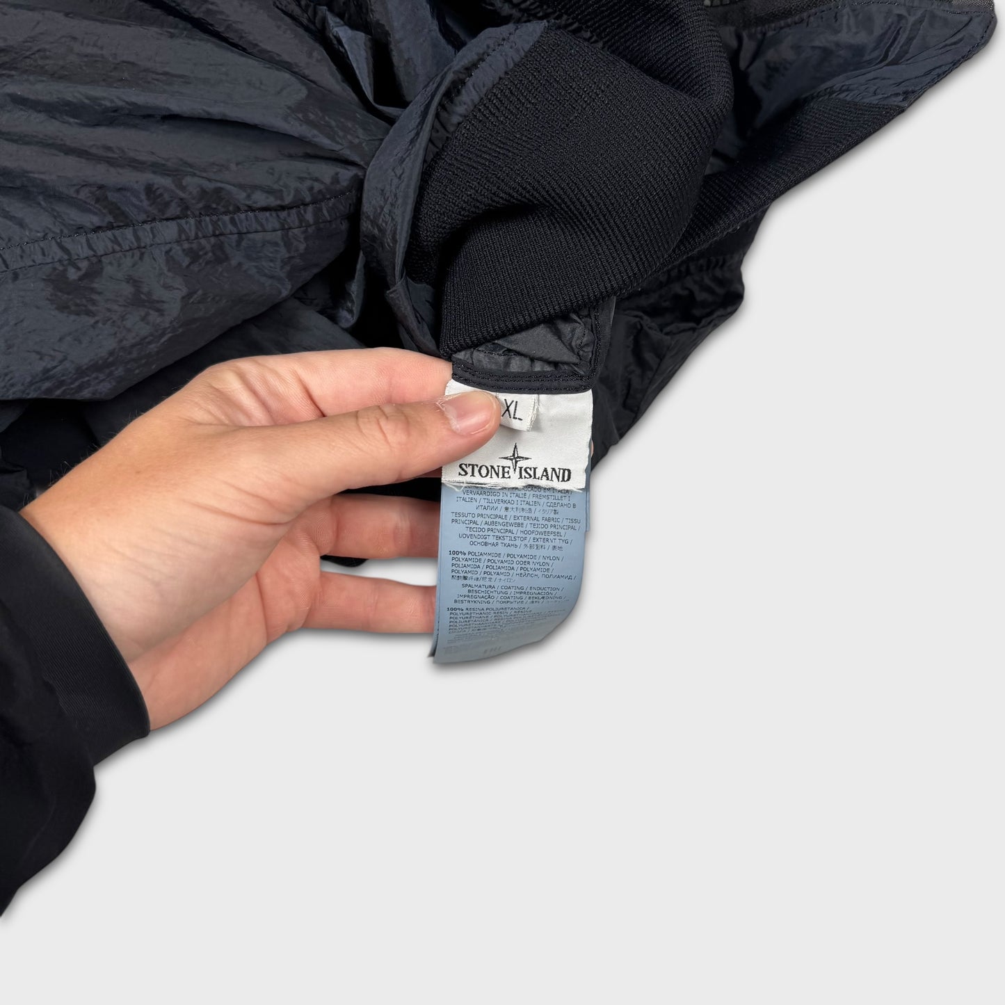 Stone Island Navy Nylon Metal Watro Jacket XL