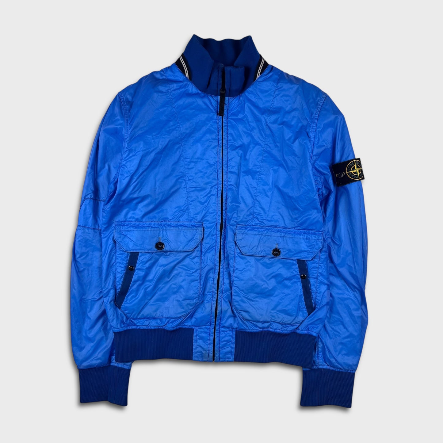 Stone Island 2000’s Sky Blue Hyperlight Jacket M