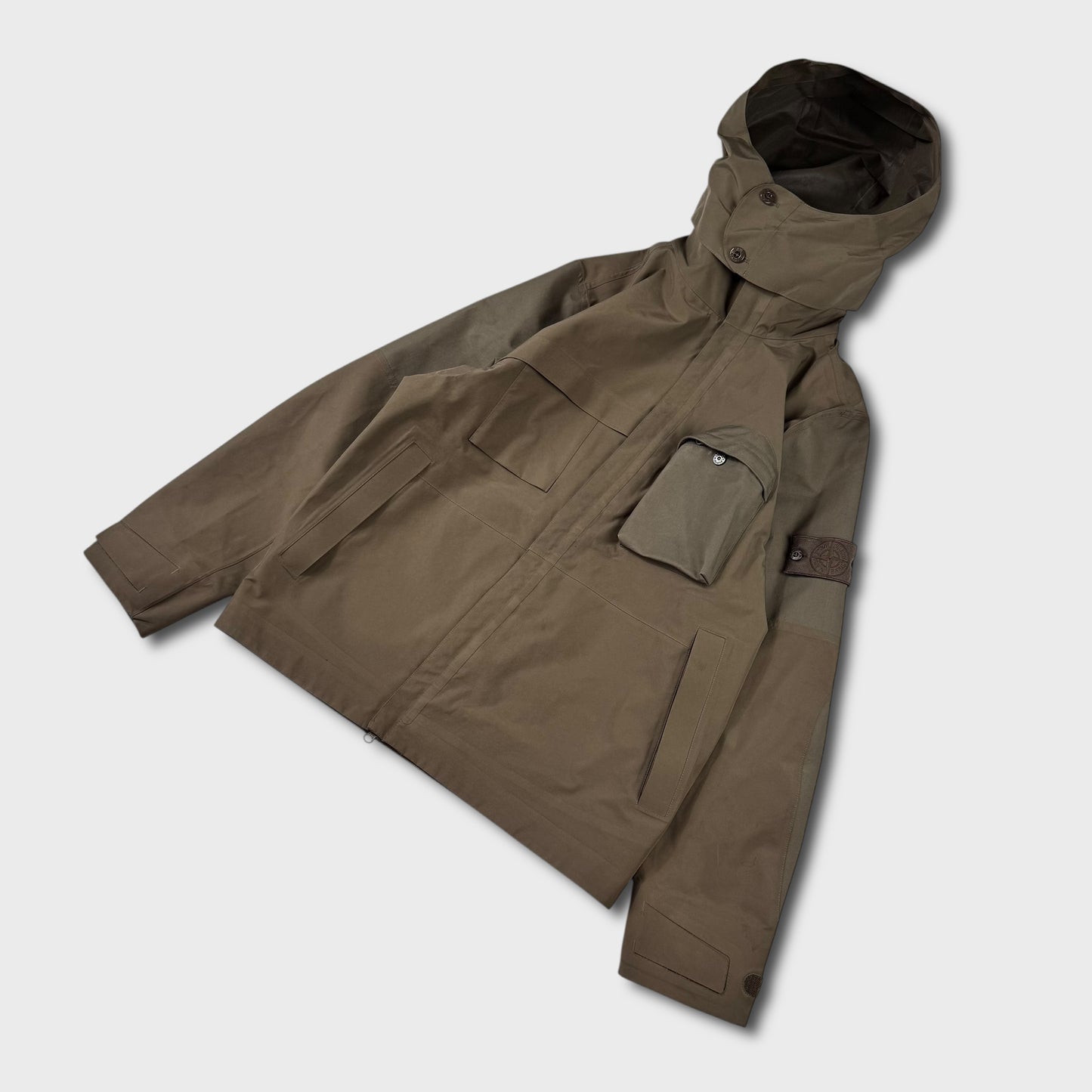 Stone Island Ghost Tank Shield Mulitlayer Fusion Jacket M