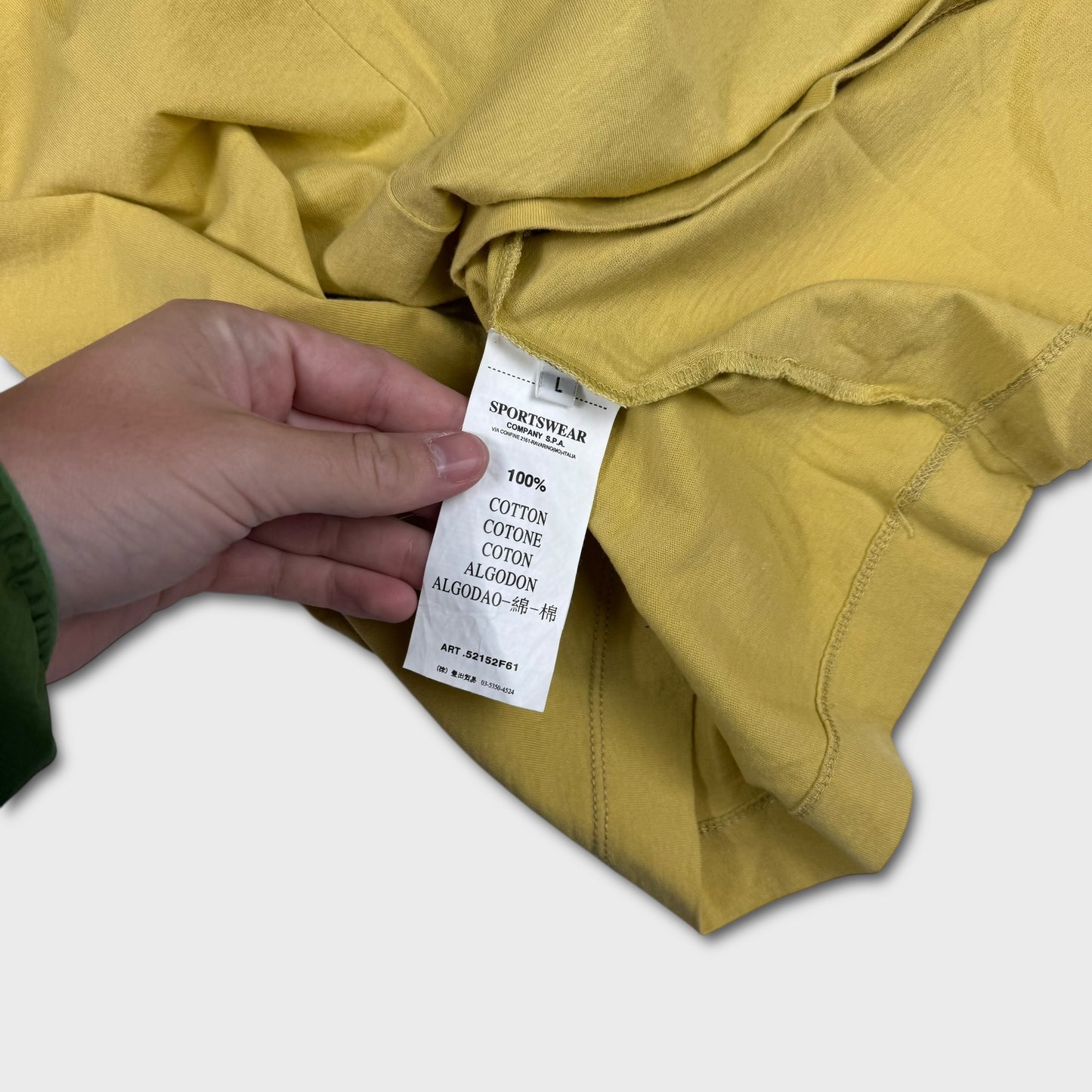 Stone Island Vintage Carbon T-Shirt L