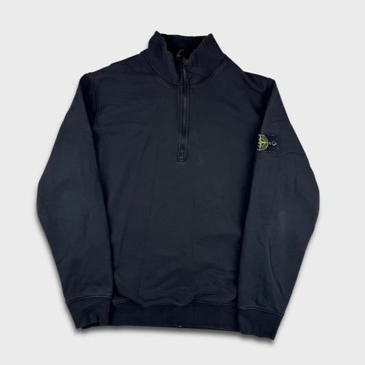 Stone Island Black Quarter Zip Sweatshirt XL